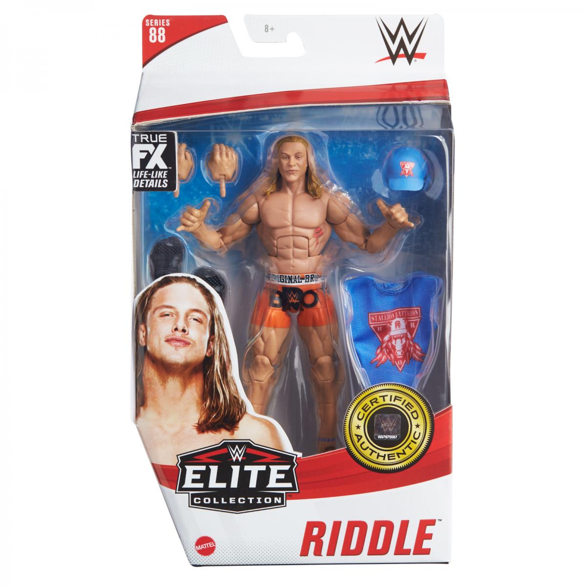 WWE Mattel Elite Collection Series 88 Riddle Action & Toy Figures PWcatalog