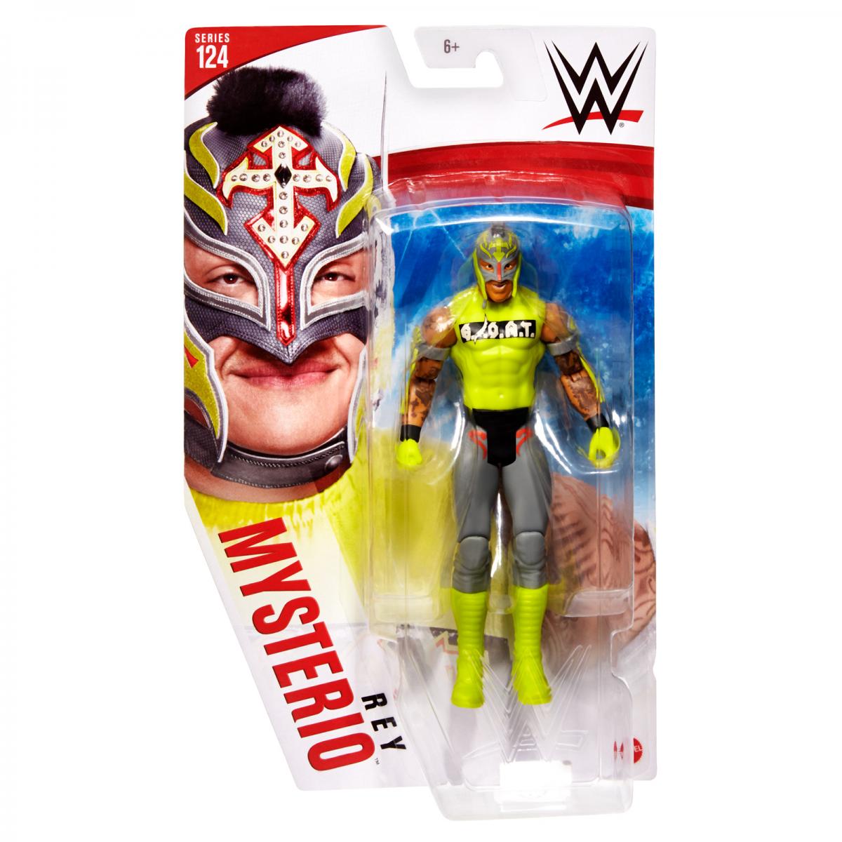 WWE Mattel Basic Series 124 Rey Mysterio Action & Toy Figures PWcatalog