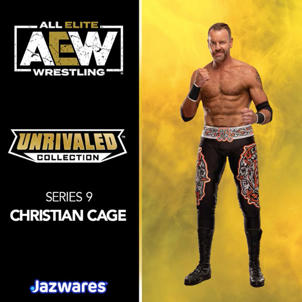 AEW Jazwares Unrivaled Collection 9 Christian Cage Action & Toy Figures PWcatalog