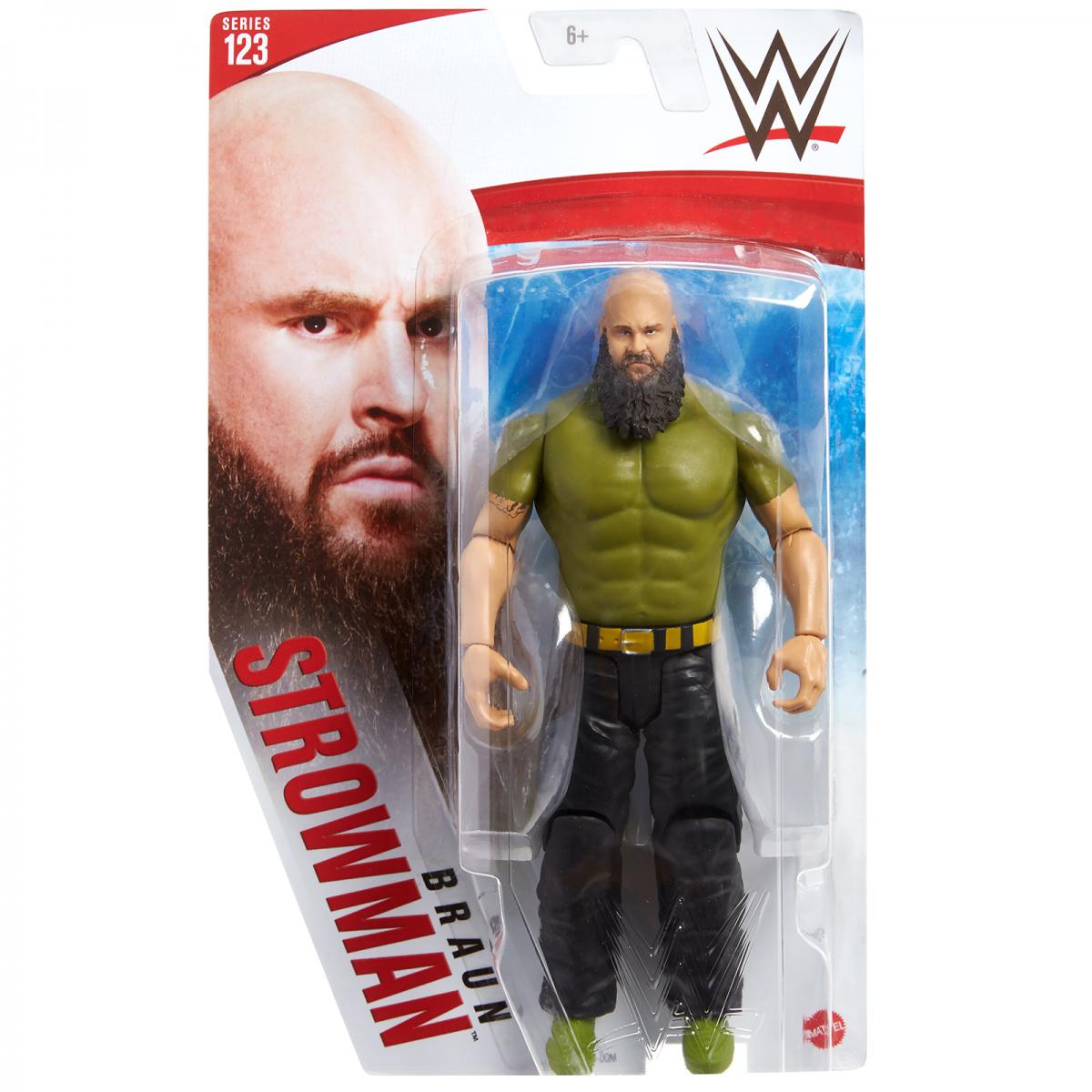 WWE Mattel Basic Series 123 Braun Strowman Action & Toy Figures PWcatalog