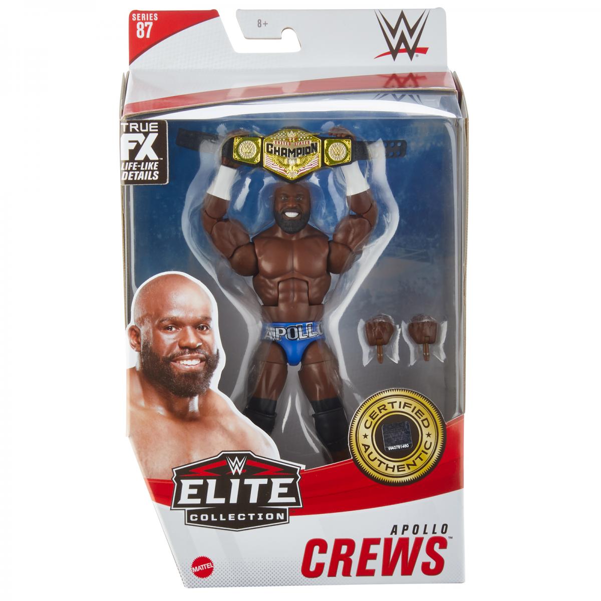 WWE Mattel Elite Collection Series 87 Apollo Crews Action & Toy Figures PWcatalog