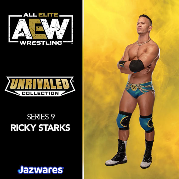 AEW Jazwares Unrivaled Collection 9 Ricky Starks Action & Toy Figures PWcatalog