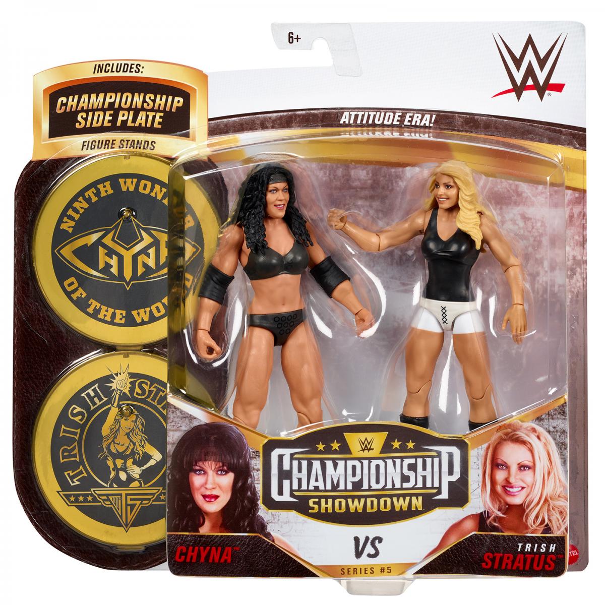 WWE Mattel Championship Showdown 5 Chyna vs. Trish Stratus Action & Toy Figures PWcatalog
