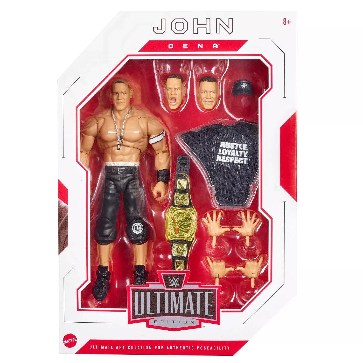 WWE Mattel Ultimate Edition 10 John Cena Action & Toy Figures PWcatalog