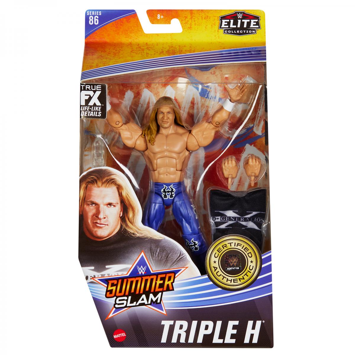 WWE Mattel Elite Collection Series 86 Triple H Action & Toy Figures PWcatalog