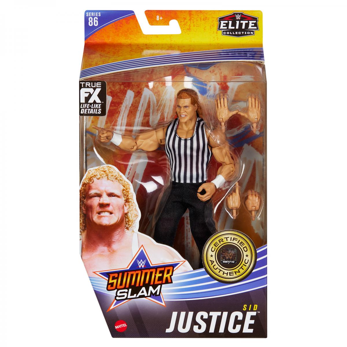 WWE Mattel Elite Collection Series 86 Sid Justice Action & Toy Figures PWcatalog