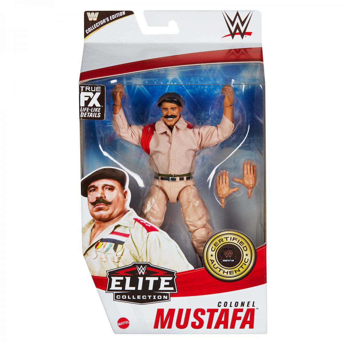 WWE Mattel Elite Collection Series 86 Colonel Mustafa Action & Toy Figures PWcatalog