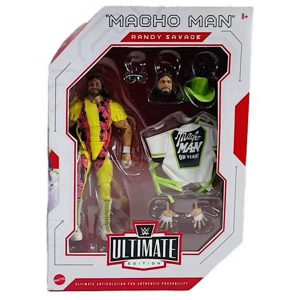 WWE Mattel Ultimate Edition 8 "Macho Man" Randy Savage Action & Toy Figures PWcatalog