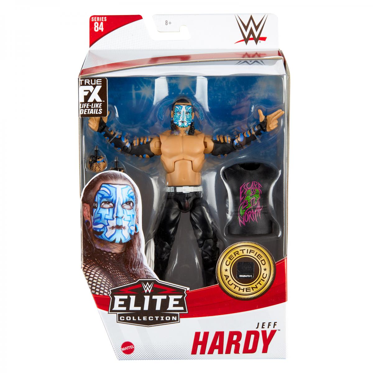 WWE Mattel Elite Collection Series 84 Jeff Hardy Action & Toy Figures PWcatalog