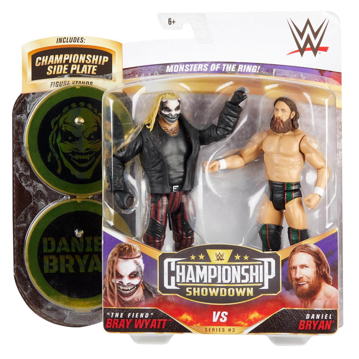 WWE Mattel Championship Showdown 3 "The Fiend" Bray Wyatt vs. Daniel Bryan Action & Toy Figures PWcatalog