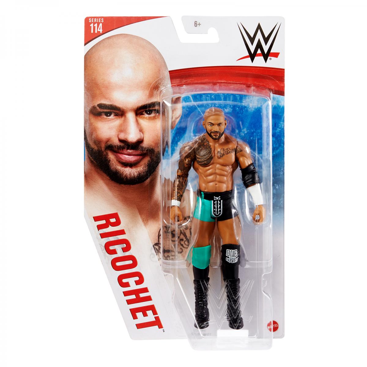 WWE Mattel Basic Series 114 Ricochet Action & Toy Figures PWcatalog