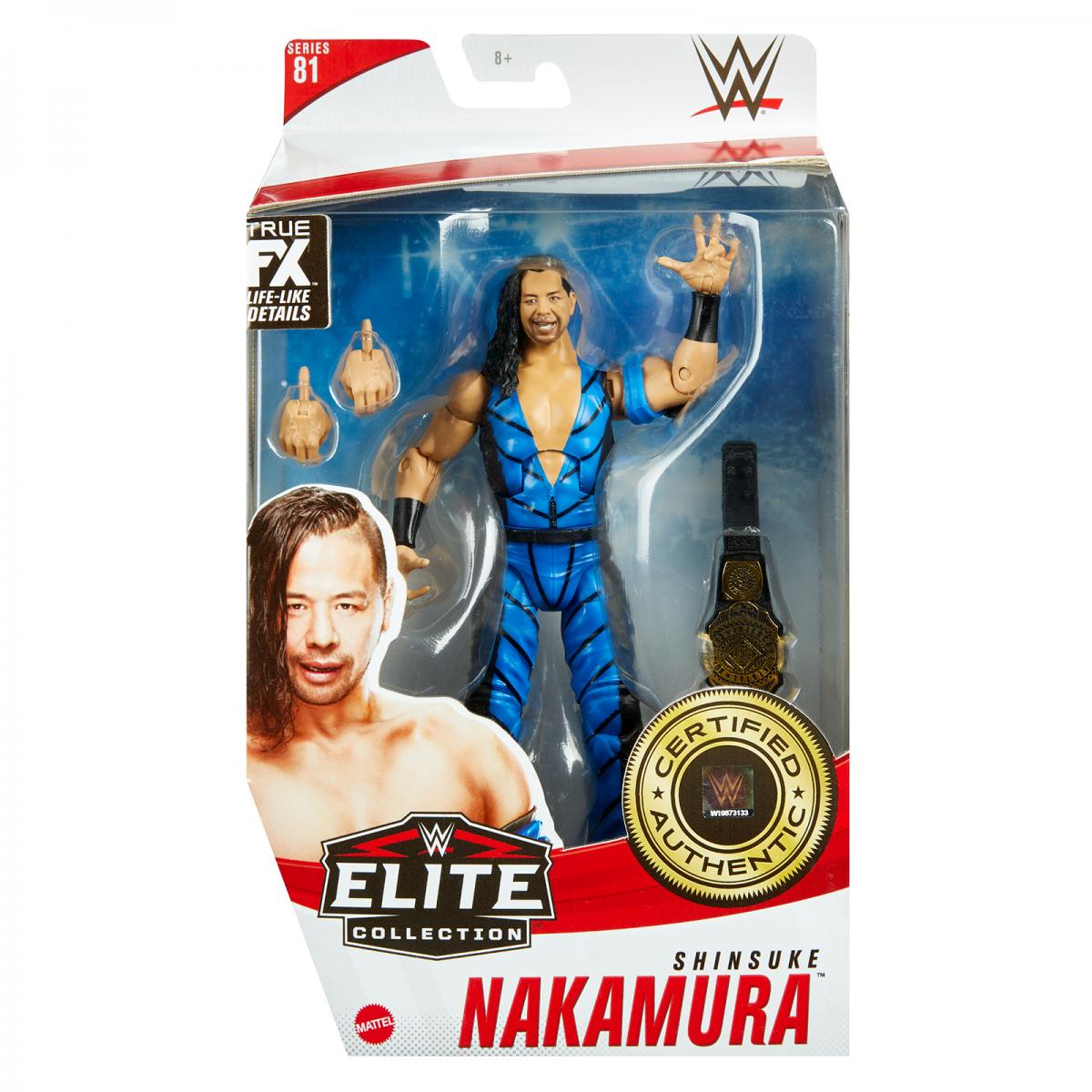 WWE Mattel Elite Collection Series 81 Shinsuke Nakamura Action & Toy Figures PWcatalog