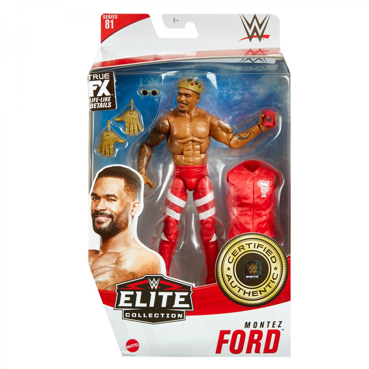 WWE Mattel Elite Collection Series 81 Montez Ford Action & Toy Figures PWcatalog