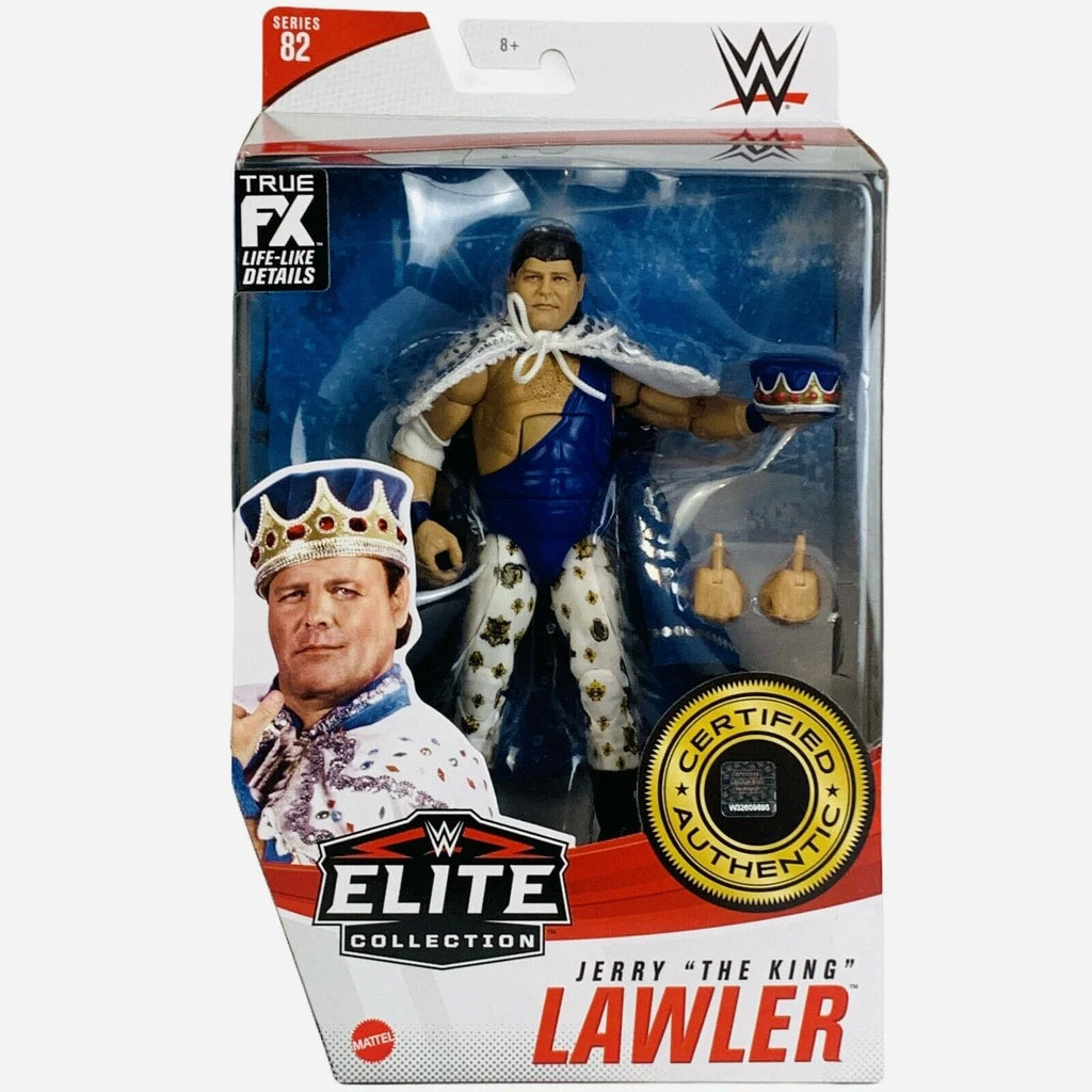 WWE Mattel Elite Collection Series 82 Jerry "The King" Lawler Action & Toy Figures PWcatalog