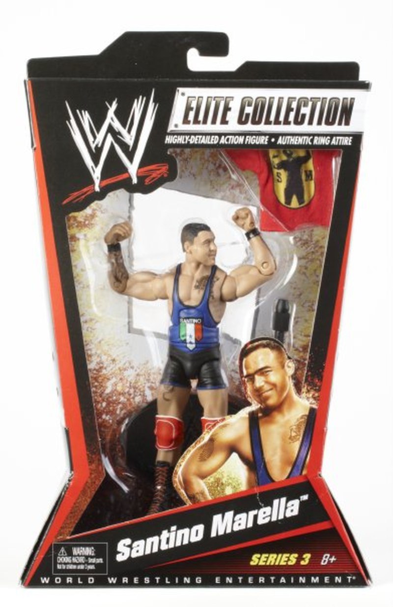 WWE Mattel Elite Collection Series 3 Santino Marella Action & Toy Figures PWcatalog
