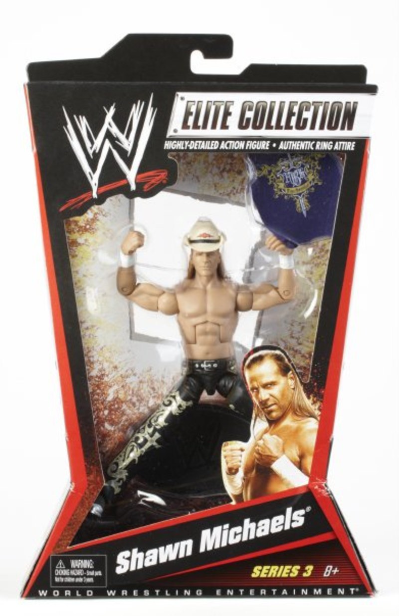 WWE Mattel Elite Collection Series 3 Shawn Michaels Action & Toy Figures PWcatalog