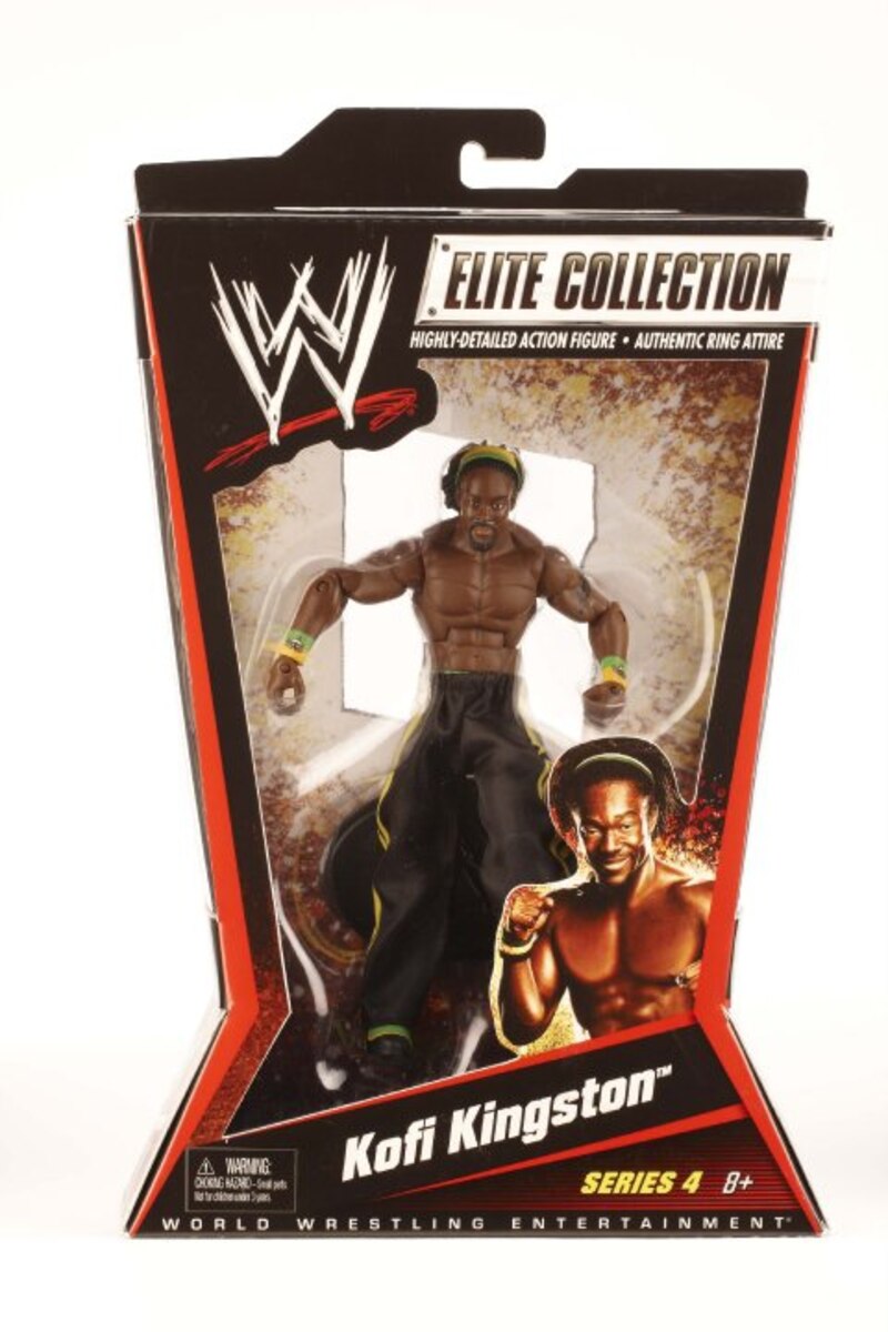 WWE Mattel Elite Collection Series 4 Kofi Kingston Action & Toy Figures PWcatalog