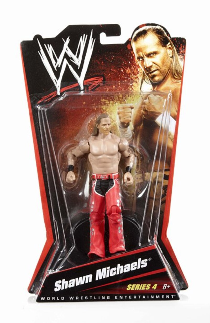 WWE Mattel Basic Series 4 Shawn Michaels Action & Toy Figures PWcatalog