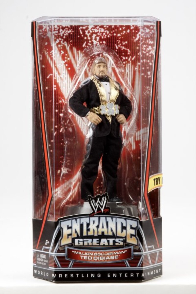 WWE Mattel Entrance Greats 2 "Million Dollar Man" Ted Dibiase Action & Toy Figures PWcatalog