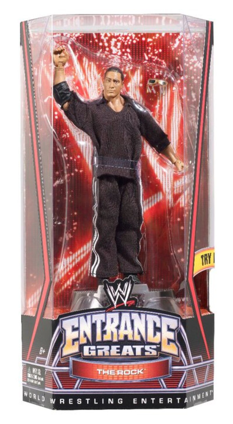 WWE Mattel Entrance Greats 3 The Rock Action & Toy Figures PWcatalog