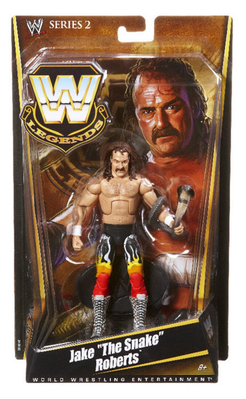 WWE Mattel Legends 2 Jake "The Snake" Roberts Action & Toy Figures PWcatalog