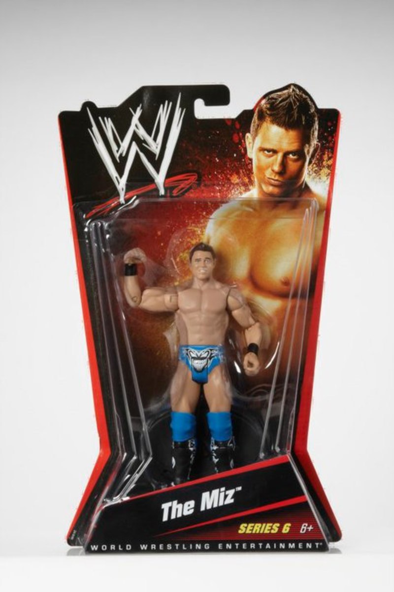 WWE Mattel Basic Series 6 The Miz Action & Toy Figures PWcatalog