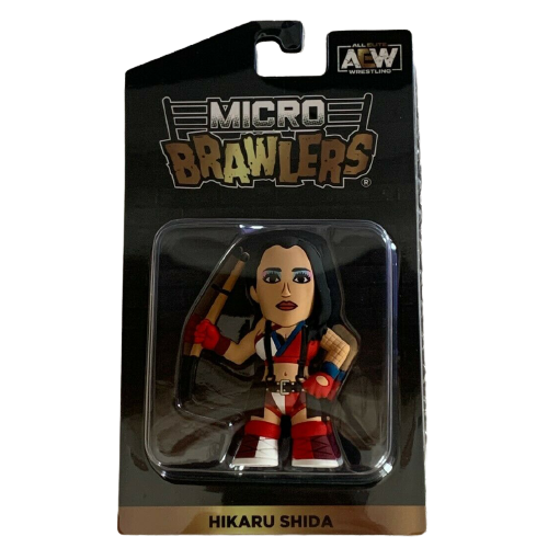 AEW Pro Wrestling Tees Micro Brawlers Wave 1 Hikaru Shida Action & Toy Figures PWcatalog