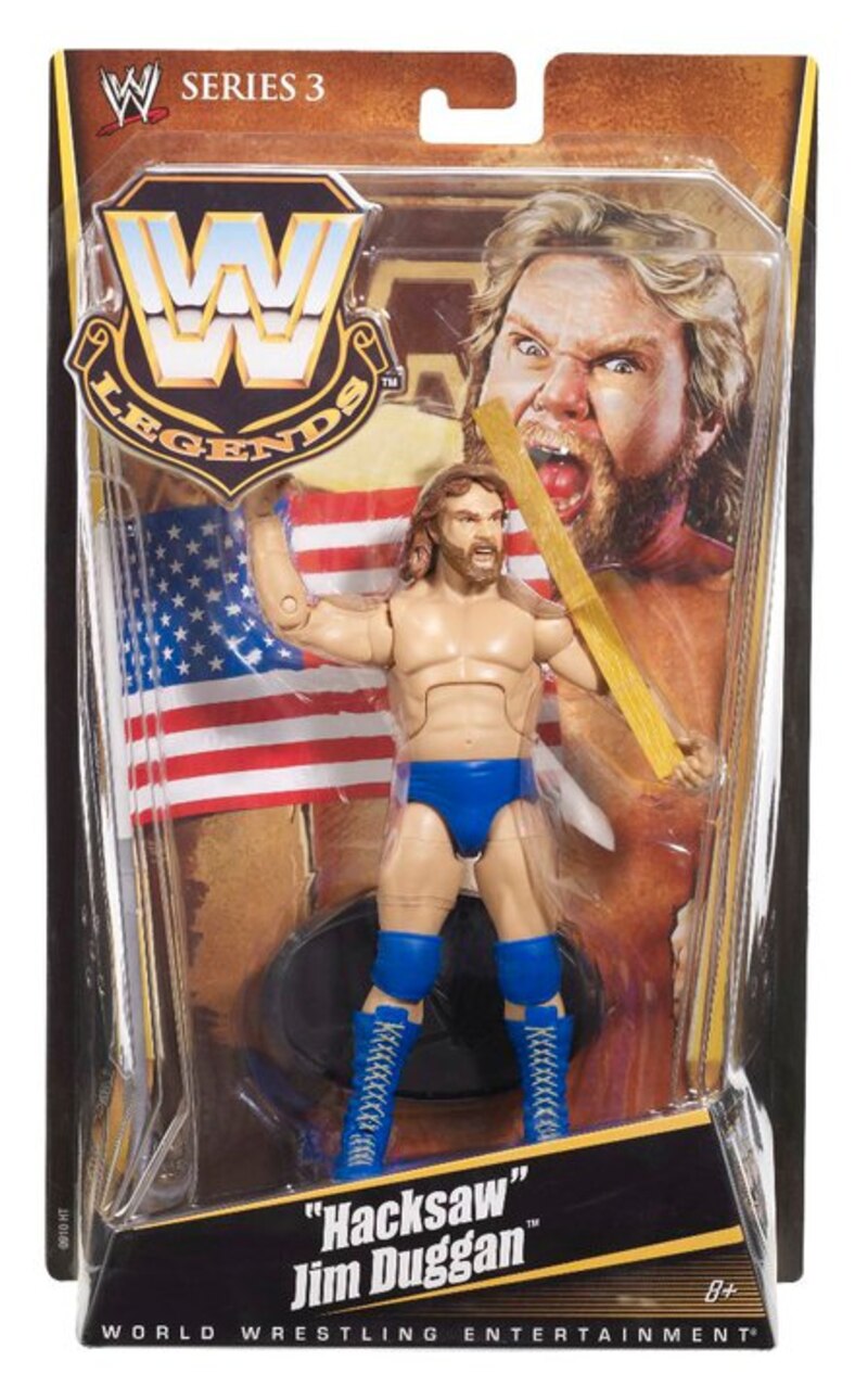 WWE Mattel Legends 3 "Hacksaw" Jim Duggan Action & Toy Figures PWcatalog