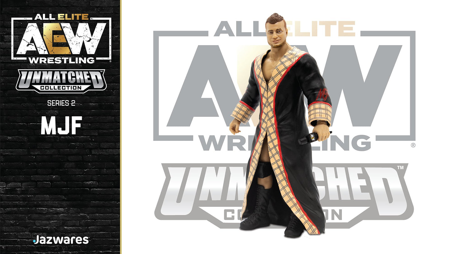 AEW Jazwares Unmatched Collection 2 #14 MJF Action & Toy Figures PWcatalog