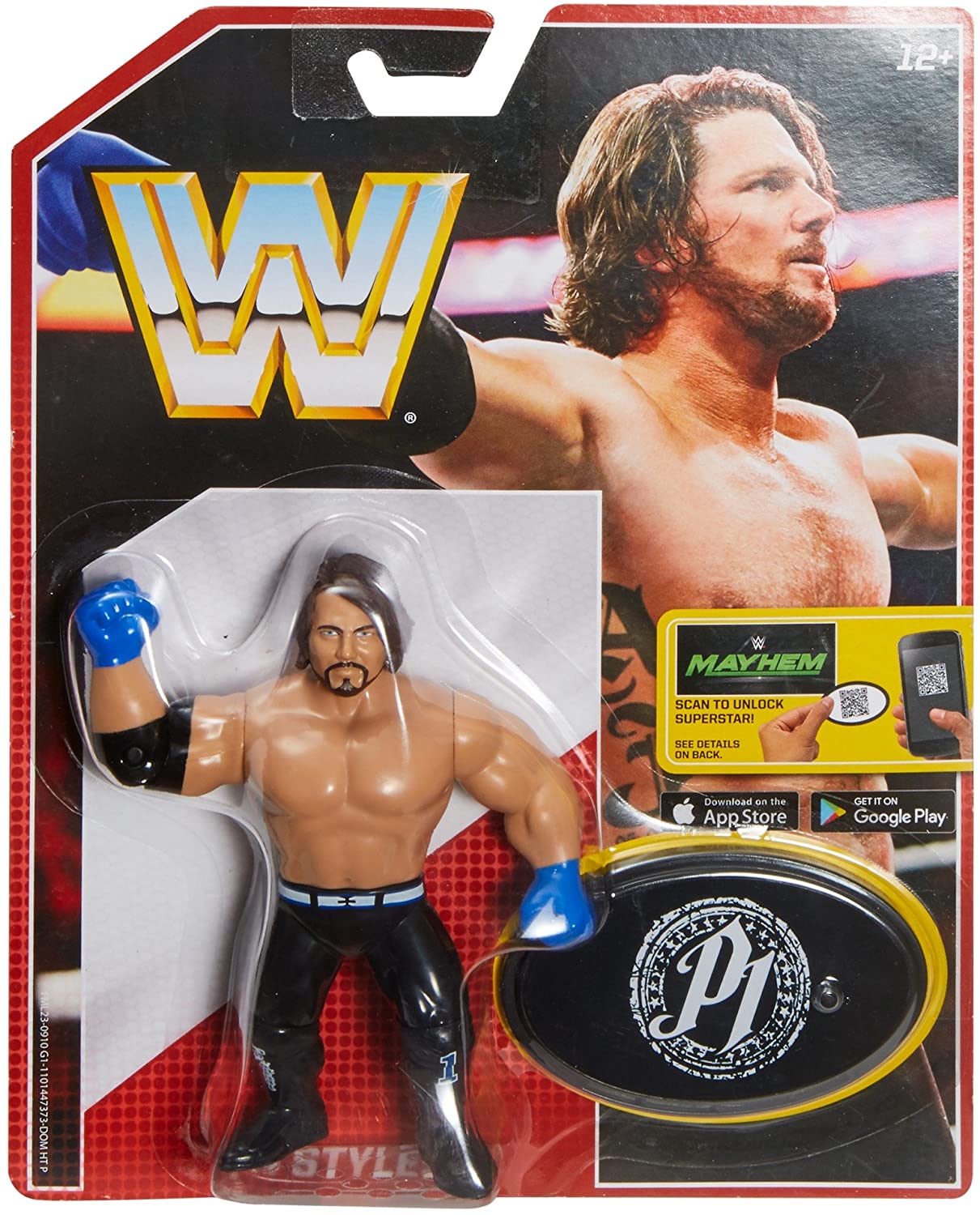 WWE Mattel Retro 3 AJ Styles Action & Toy Figures PWcatalog