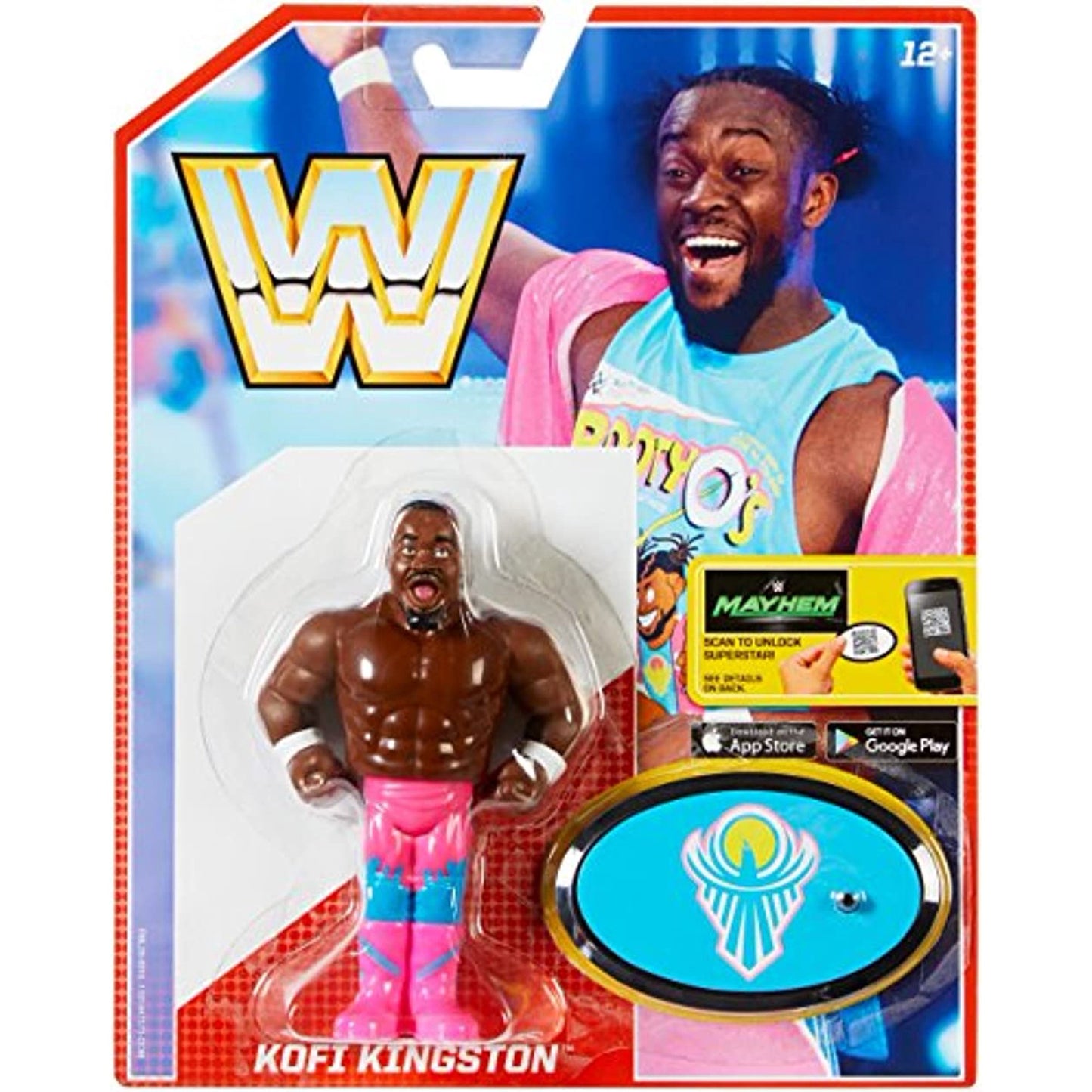 WWE Mattel Retro 5 Kofi Kingston Action & Toy Figures PWcatalog