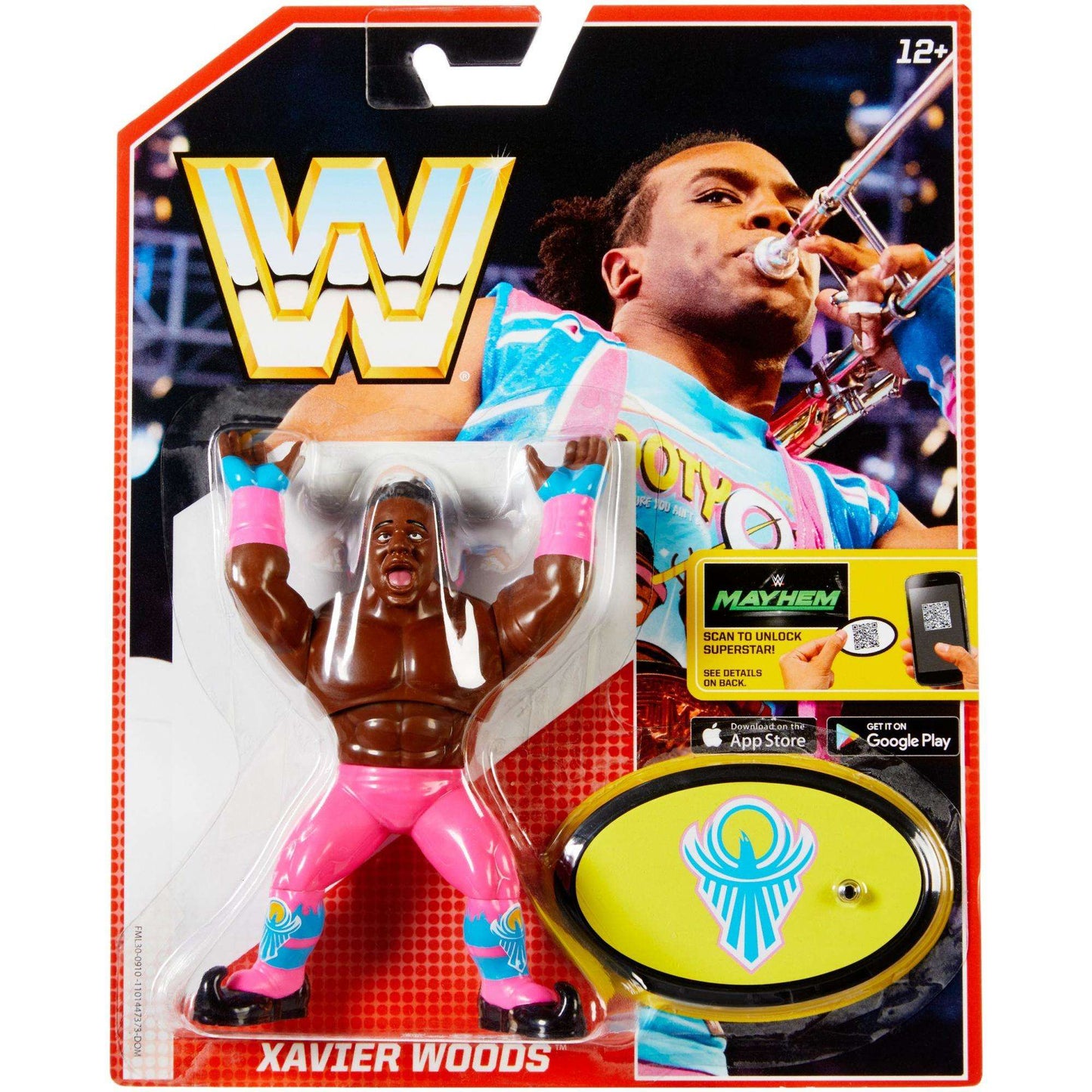 WWE Mattel Retro 5 Xavier Woods Action & Toy Figures PWcatalog