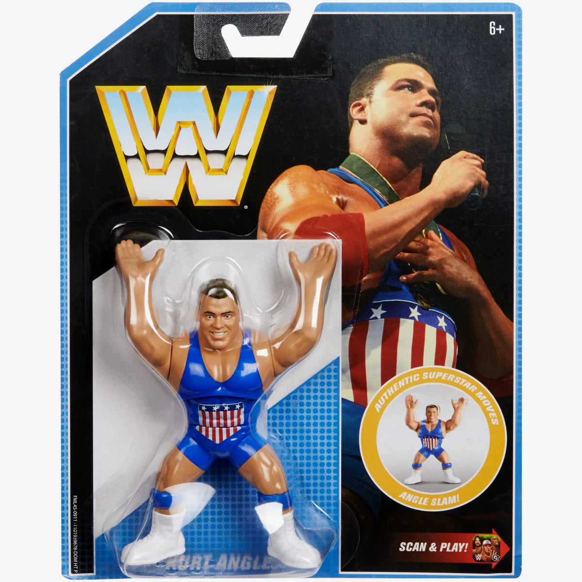 WWE Mattel Retro 7 Kurt Angle Action & Toy Figures PWcatalog