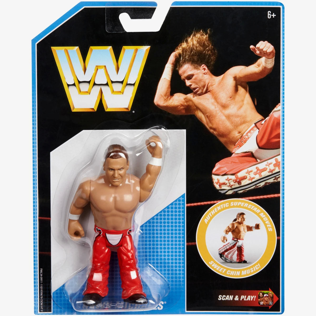 WWE Mattel Retro 7 Shawn Michaels Action & Toy Figures PWcatalog