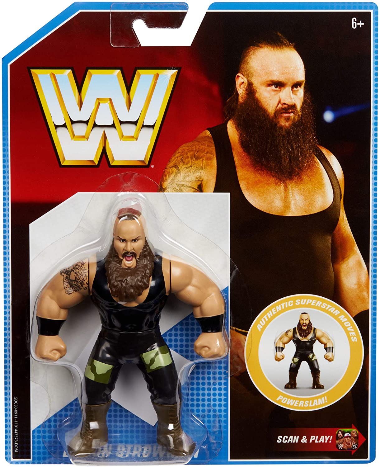 WWE Mattel Retro 8 Braun Strowman Action & Toy Figures PWcatalog