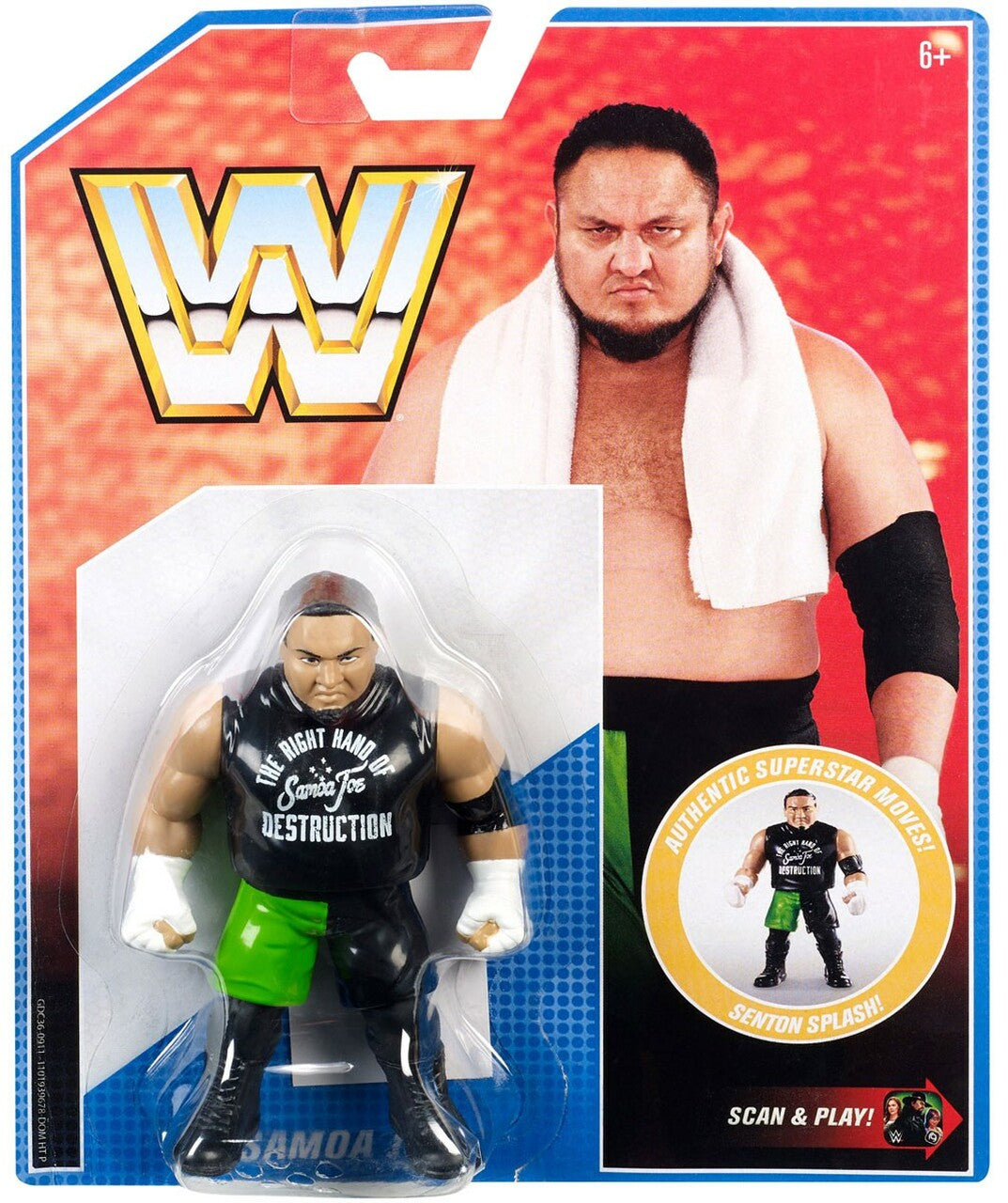 WWE Mattel Retro 9 Samoa Joe Action & Toy Figures PWcatalog