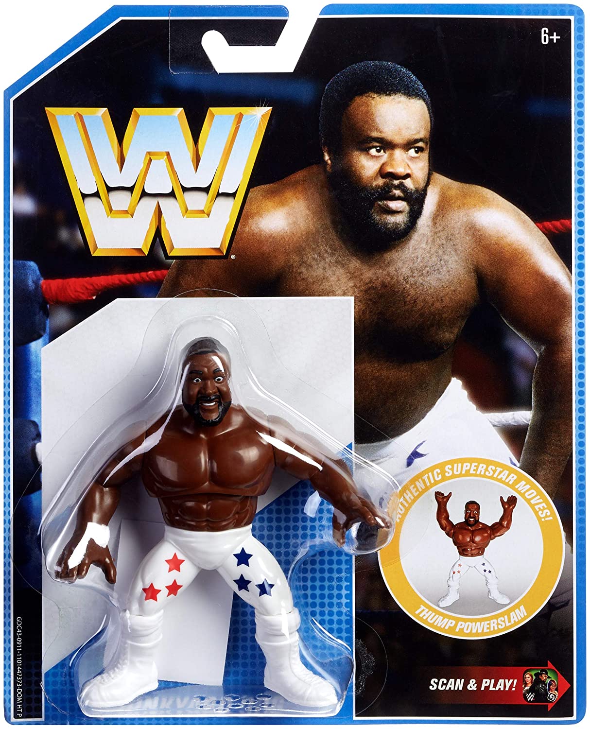 WWE Mattel Retro 10 Junkyard Dog Action & Toy Figures PWcatalog
