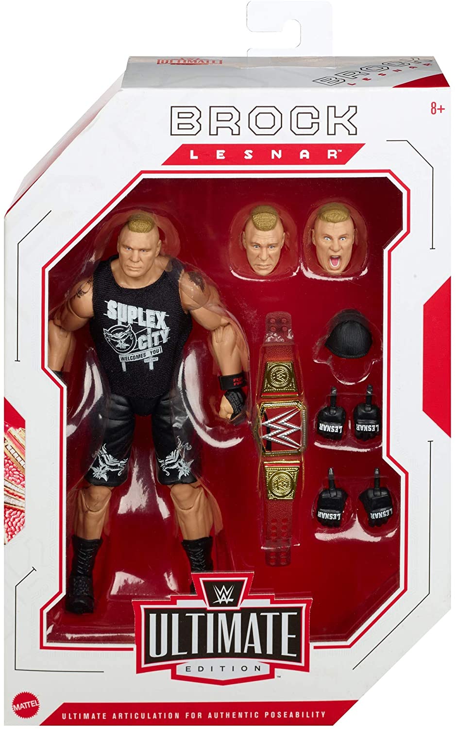 WWE Mattel Ultimate Edition 4 Brock Lesnar Action & Toy Figures PWcatalog