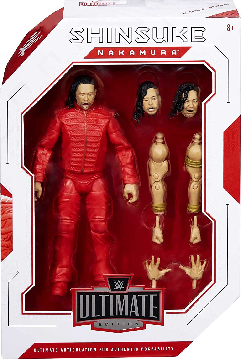 WWE Mattel Ultimate Edition 2 Shinsuke Nakamura Action & Toy Figures PWcatalog