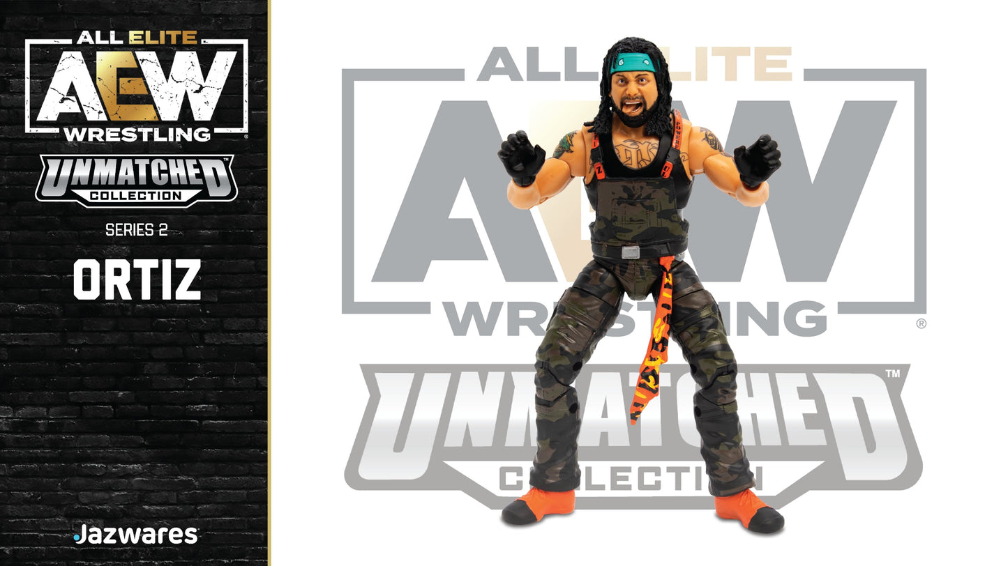AEW Jazwares Unmatched Collection 2 #11 Ortiz Action & Toy Figures PWcatalog