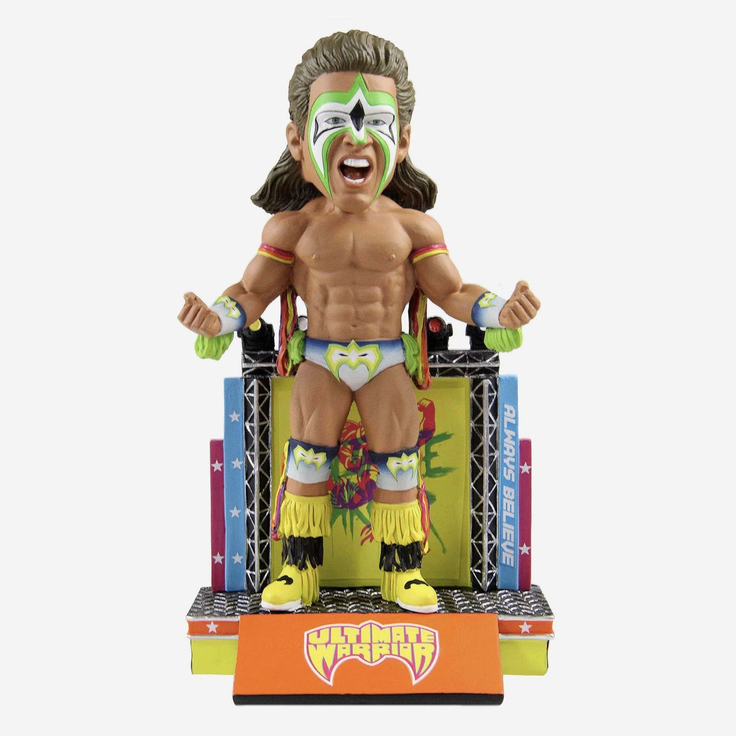 WWE FOCO Bobbleheads 2 Ultimate Warrior Action & Toy Figures PWcatalog