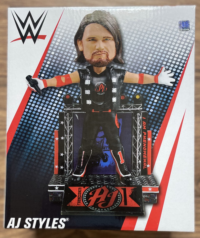 WWE FOCO Bobbleheads 1 AJ Styles Action & Toy Figures PWcatalog