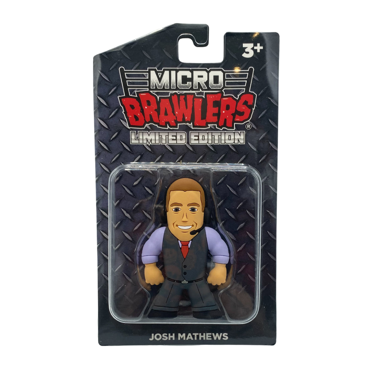 Pro Wrestling Tees Micro Brawlers Limited Edition Josh Mathews Action & Toy Figures PWcatalog
