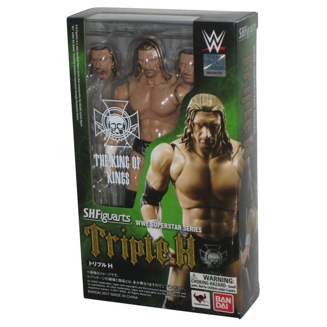 WWE Bandai S.H. Figuarts WWE Superstar Series "The King of Kings" Triple H Action & Toy Figures PWcatalog