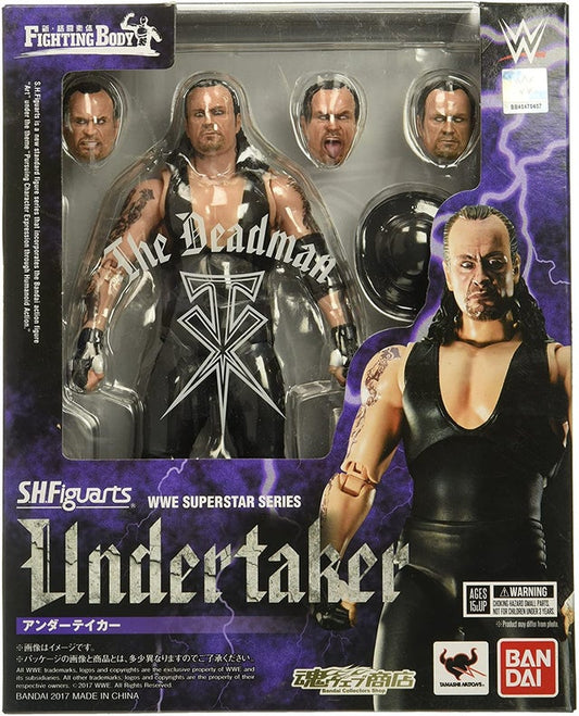 WWE Bandai S.H. Figuarts WWE Superstar Series "The Deadman" Undertaker Action & Toy Figures PWcatalog