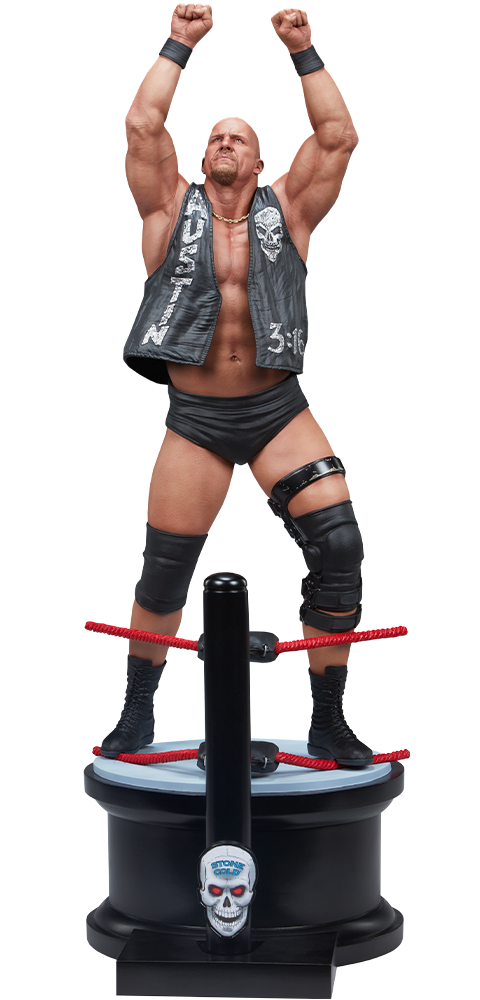 WWE PCS Collectibles 1:4 Scale Statues Stone Cold Steve Austin Action & Toy Figures PWcatalog