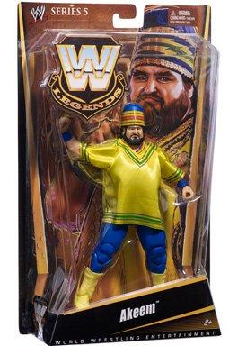 WWE Mattel Legends 5 Akeem Action & Toy Figures PWcatalog