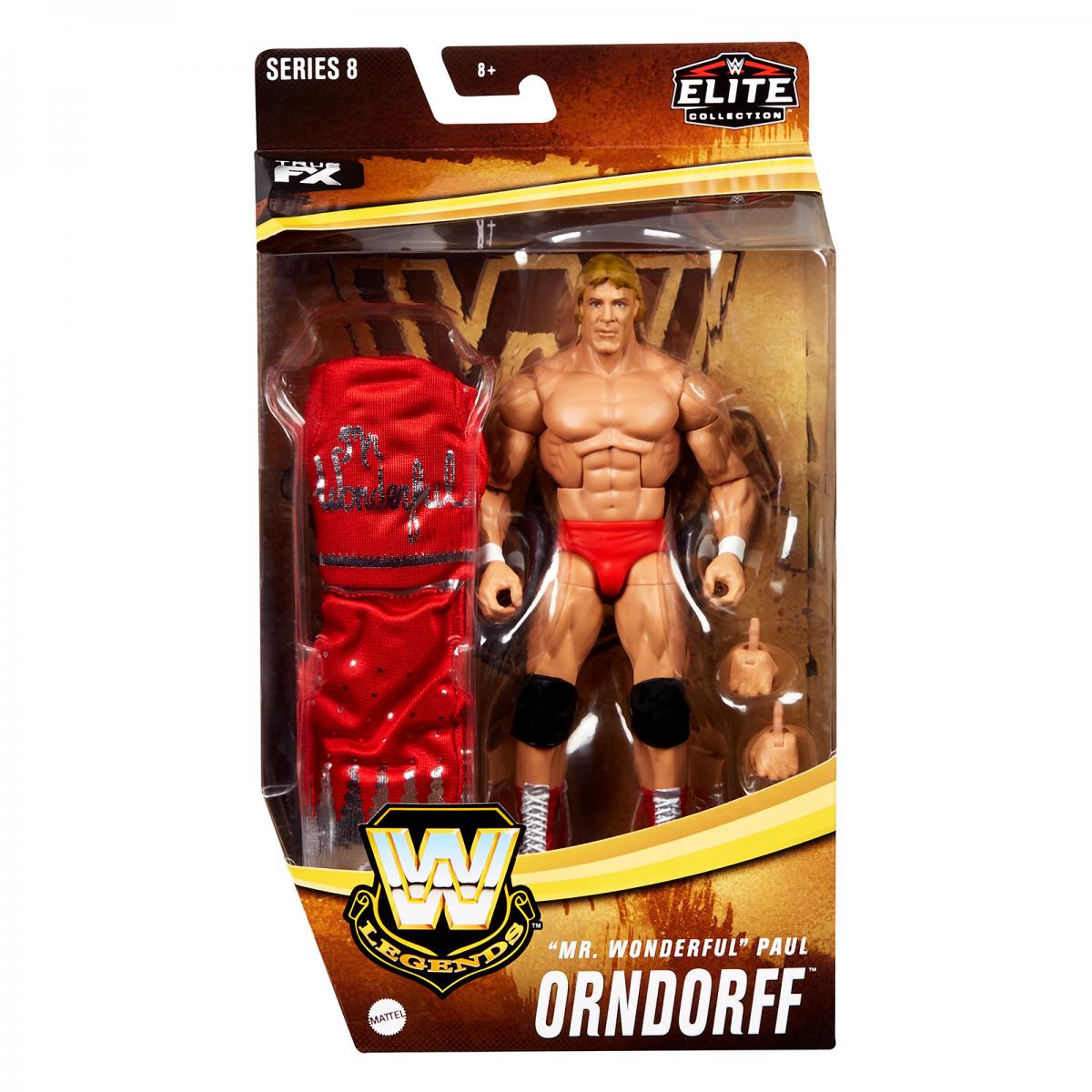 WWE Mattel Legends 8 "Mr. Wonderful" Paul Orndorff Action & Toy Figures PWcatalog