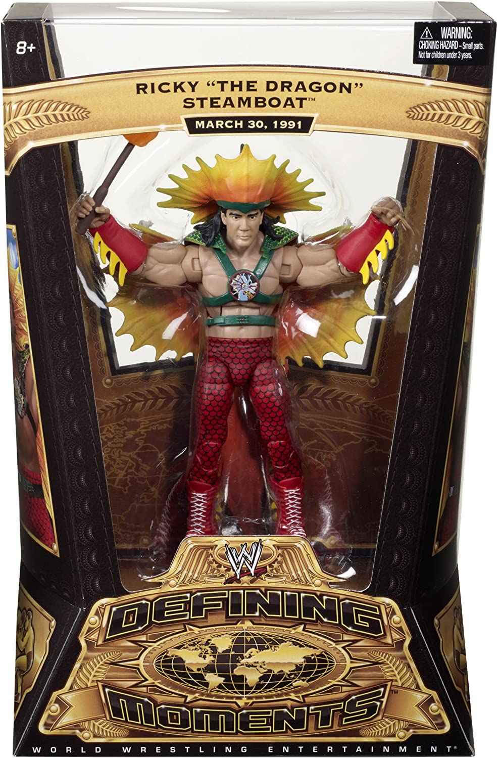 WWE Mattel Defining Moments 3 Ricky "The Dragon" Steamboat Action & Toy Figures PWcatalog