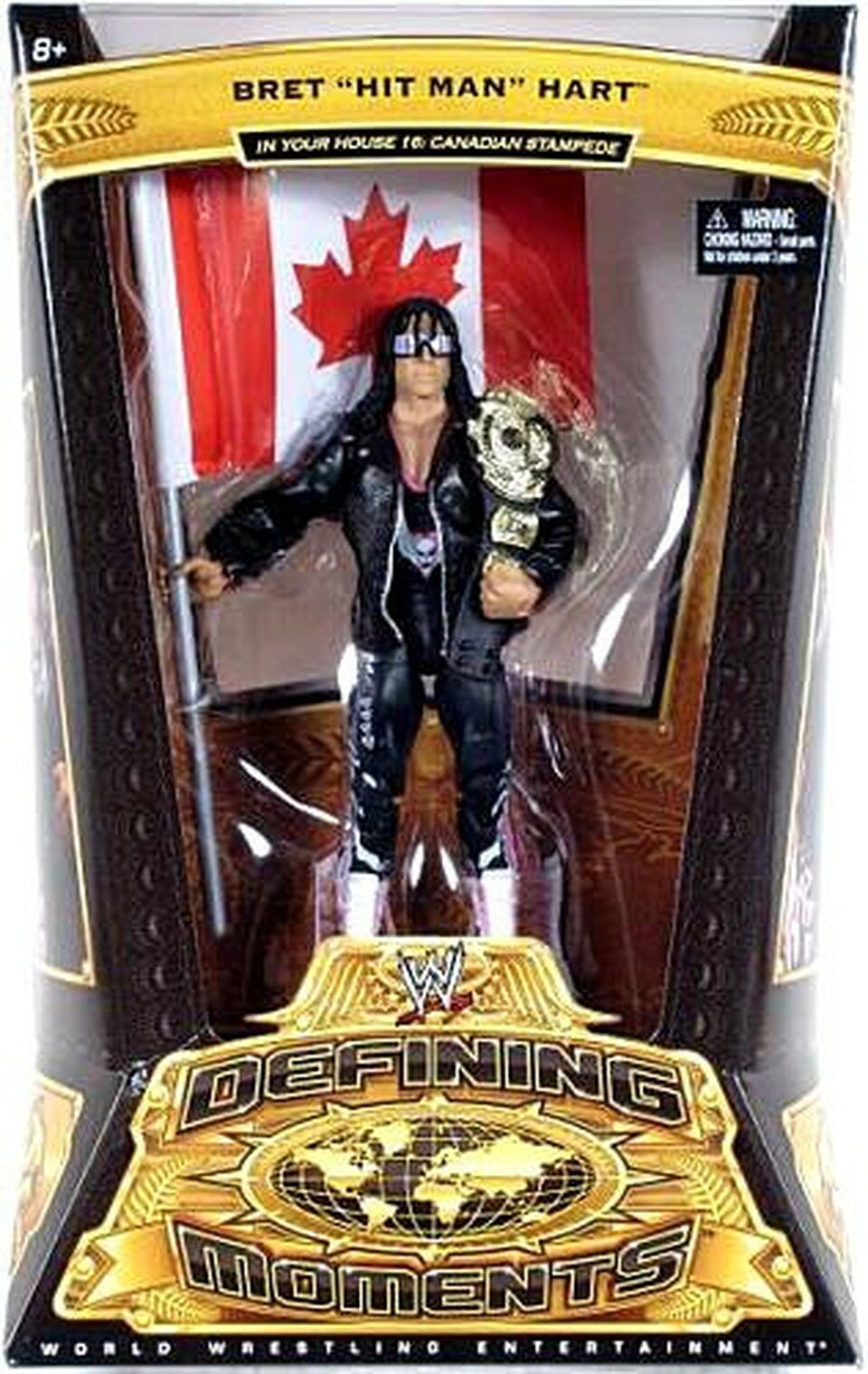 WWE Mattel Defining Moments 5 Bret "Hit Man" Hart Action & Toy Figures PWcatalog